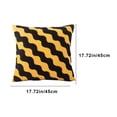 thumbnail image 3 of Fundas de Almohadas decorativas Xihbxyly amarillas de moda, 3 of 6