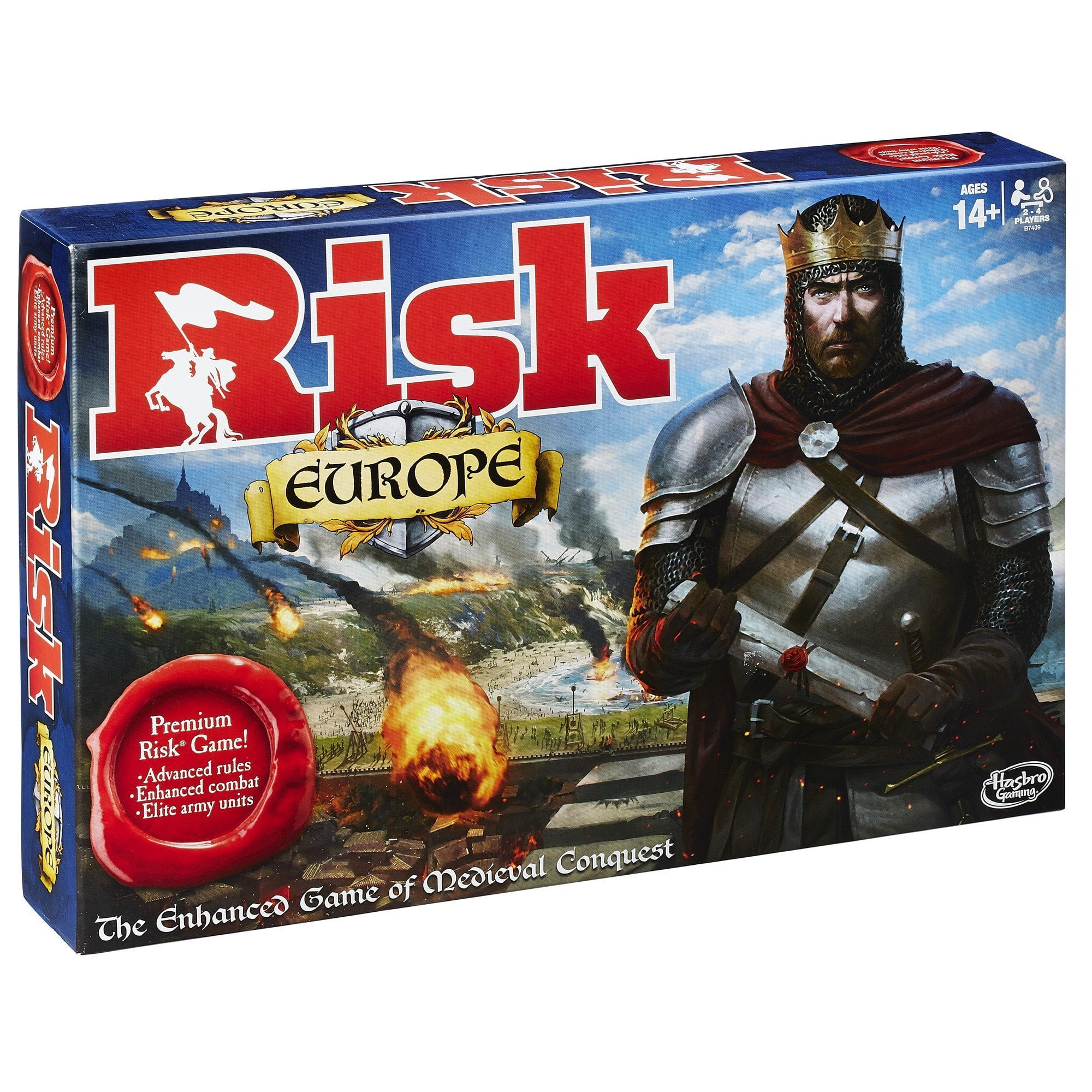 Risk European Edition Board Game - Walmart.com