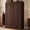 Espresso, variant on Noble House Bravella Twin Size Murphy Bed, Foldable Hidden Wall Bed Cabinet with Slat Support, Space Saving, White