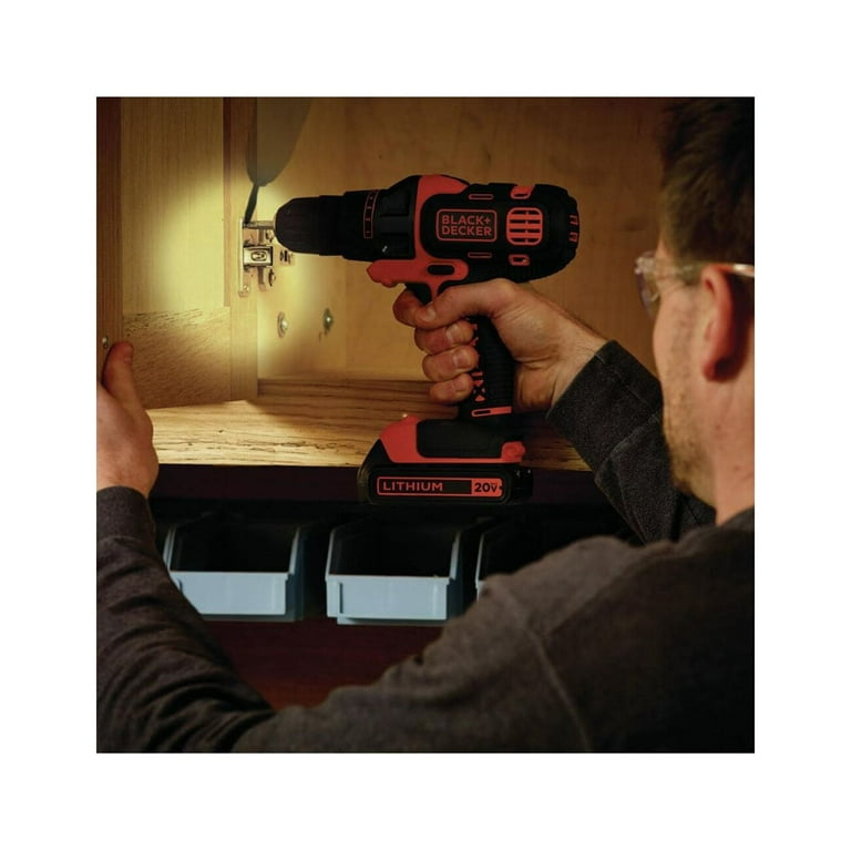 BLACK+DECKER 20V MAX Matrix Cordless Drill/Driver - Walmart.com