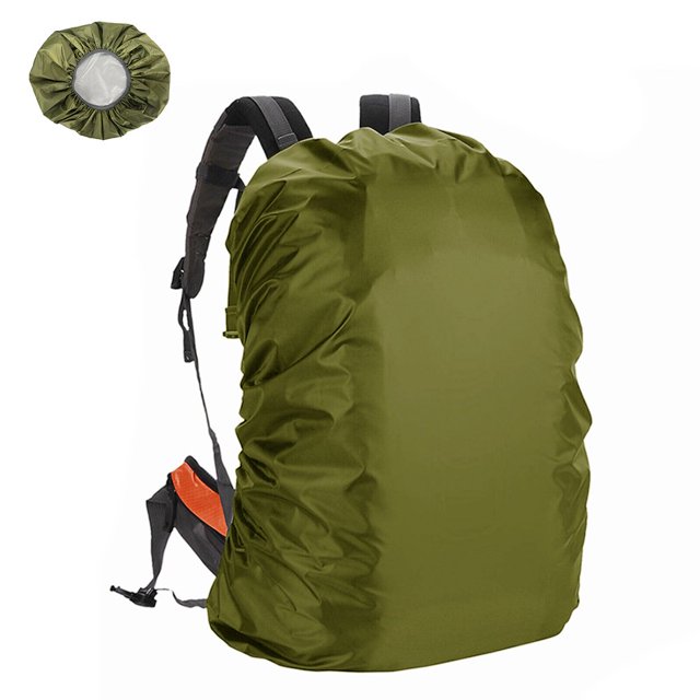 Waterproof Backpack Rain Cover Rucksack Rainproof Cover Dustproof Anti-Theft for Hiking Camping Bicycling Traveling Outdoor Activities