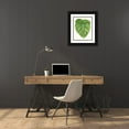 thumbnail image 3 of McCavitt, Naomi 26x32 Black Ornate Wood Framed with Double Matting Museum Art Print Titled - Tropical Breeze Leaves II, 3 of 4