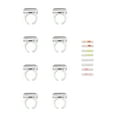 thumbnail image 2 of Multicolor Plastic Glow Ring Party Favors, 8 Pieces, by Way To Celebrate, 2 of 4