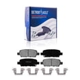 thumbnail image 4 of Detroit Axle - Rear Brake Kit for 2003-2005 Infiniti G35 Nissan 350Z, 2008-2020 Rogue 2017-2020 Qashqai, Drilled & Slotted Disc Brake Rotors Ceramic Brakes Pads w/ Hardware Replacement, 4 of 7
