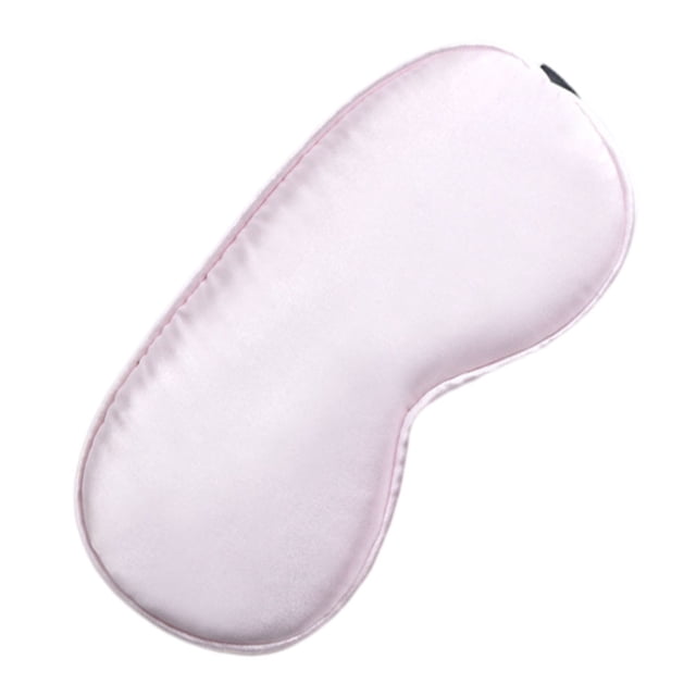 Minnieouse Correa para cubrir los ojos, accesorio de ropa de cama creativo, venda de seda de imitación, cómoda, flexible al tacto, venda para Tratamientos faciales Rosa claro
