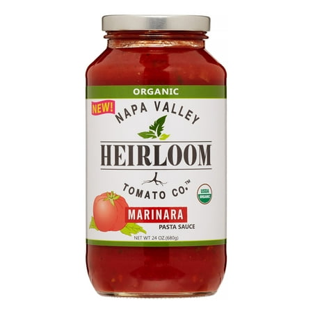 Napa Valley Heirloom Tomato Co. Homemade Pasta Sauce, Marinara, 24 (The Best Homemade Pasta Sauce)