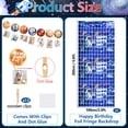 thumbnail image 3 of Space 1st Birthday Decorations, Include First Trip Around The Sun Banner, Space Monthly Photo Banner, ONE Honeycomb Centerpiece, Cake Toppers, Balloons for Boys Kids First Birthday Party Decor, 3 of 7