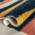 thumbnail image 7 of Well Woven Gigi Katniss Modern Kids Shag Moroccan Ivory Blue Thick 7'10" x 9'10" Area Rug, 7 of 7
