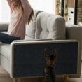 thumbnail image 4 of DIYMAG Cat Scratching Mat, 78.7"x15.7" Trimmable Self-Adhesive Carpet for DIY Climbing Cat Scratcher for Replacement Pads Covering Posts Furniture Protection, 4 of 6