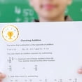 thumbnail image 2 of 500pcs Award Medals Stickers for Kids 1.5 inch Gold Foil Sports Reward Label Motivational Stickers, 2 of 5