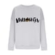 thumbnail image 4 of ICHUANYI Clearance Halloween Women's And Winter New Long Sleeve Loose Large Size Casual Sweatshirt Women Hoodless Sweatshirt(Gray, M) ICHUANYI WER2023081512382, 4 of 4