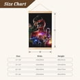 thumbnail image 3 of Power Rangers Wooden Shaft Hanging Poster Home Decor Poster Wall Art Painting For Living Room Bedroom 20"X30", 3 of 7