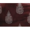 thumbnail image 4 of oneOone Georgette Viscose Fabric Paisley Block Print Fabric By The Yard 42 Inch Wide, 4 of 4