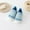 Light Blue, variant on YHAJDS Baby Sock Walkers Knit Breathable Anti Sweat Non Slip Soft Sole Indoor First Shoes for Infant 6-12 Months