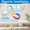 thumbnail image 6 of YANWEN Heating & Air Vent Deflector for Home Sidewall, Ceiling, Floor Registers Adjust Between 9”-14”, Magnetic Vent Covers for Under Furniture 2 Pack, 6 of 7