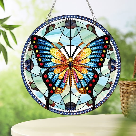Butterfly Diamond Art Painting Kit Hanging