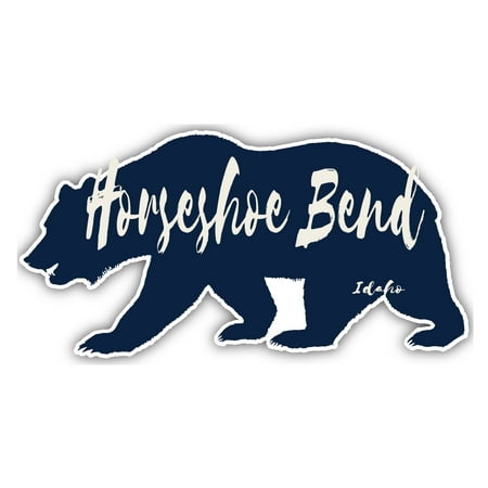 

Horseshoe Bend Idaho Souvenir 3x1.5-Inch Fridge Magnet Bear Design