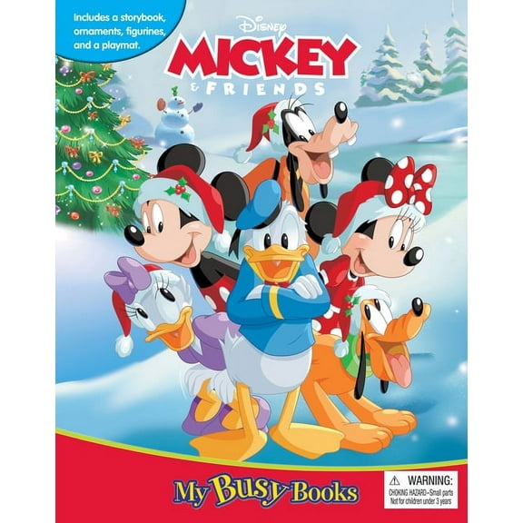 My Busy Book Disney Mickey&apos;s Christmas My Busy Book, (Hardcover)