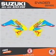 thumbnail image 3 of Kalair GFX Graphics Kit for Suzuki RMZ250 (2014-2016) Evader Series, 3 of 5