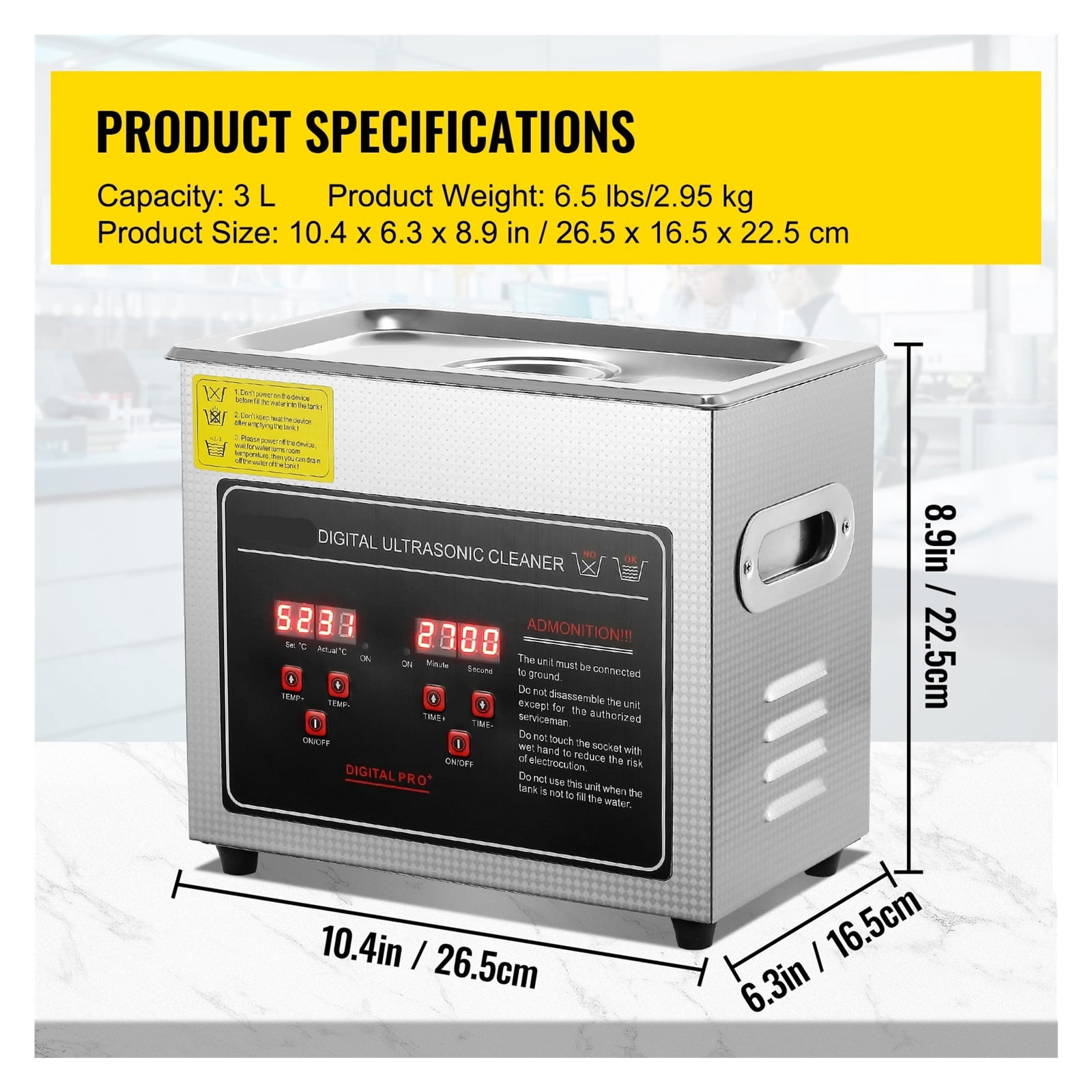 2L 3L 6L 10L 22L 30L Ultrasonic Cleaner Stainless Steel Portable Heated Cleaning Washing Machine Ultrasound Home Appliance