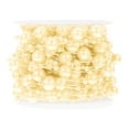 thumbnail image 1 of Miangastore Exquisite Bead String Hanging Pendant DIY Accessory with Premium Plastic Beads in Beige Color 1 Roll, 1 of 8
