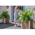 thumbnail image 3 of Vita Urbana 22"L x 22"W x 22"H Vinyl Cube Planter, Espresso Brown, VT17511, 3 of 8
