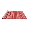 thumbnail image 2 of Ahgly Company Machine Washable Indoor Rectangle Abstract Red Modern Area Rugs, 8' x 10', 2 of 4