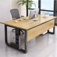 thumbnail image 3 of Storage Monitor Office Desks Writing Corner Executive Workbench Filing Office Desks Drawers Scrivania Angolare Furniture HDH My Lux Decor Round, 3 of 9