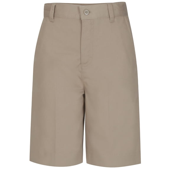 Classroom School Uniforms Big Kid Plus Flat Front Shorts 52943, 14h, Khaki