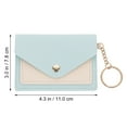 thumbnail image 3 of Card Case Keychain Holder Mini Bifold Wallet Small Purse for Women Compact and Stylish, 3 of 6