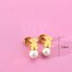thumbnail image 3 of Venta caliente de acero inoxidable 316 moda fiesta perla pendientes collar, 3 of 3