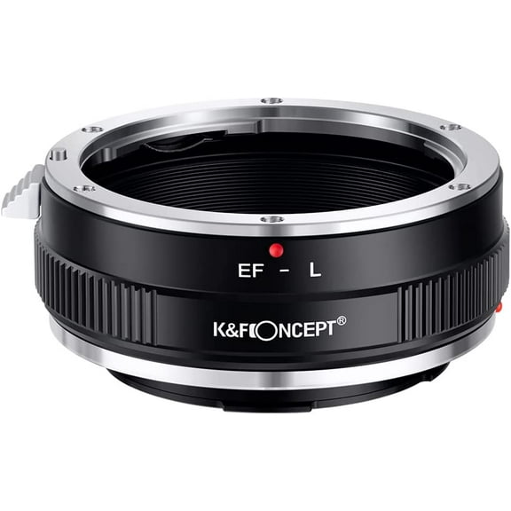 K&F Concept Lens Mount Adapter EOS-L Manual Focus Compatible with Canon (EF/EF-S) Lens to L Mount Camera Body