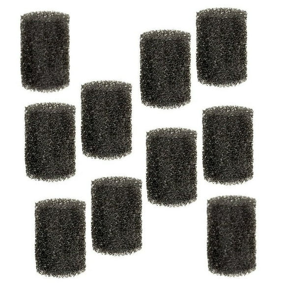 HQRP 10-Pack Pre-Filter Foam for Tetra Pond FK3 / FK-3 / 26594 Filtration Fountain Kit, 19016 Replacement