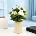 thumbnail image 4 of Artificial Impatiens Flowers, UV Resistant Silk Impatiens Bushes Greenery for Outdoors Patio Lawn Garden Pot Hanging Basket Porch Balcony Decoration, 4 of 4