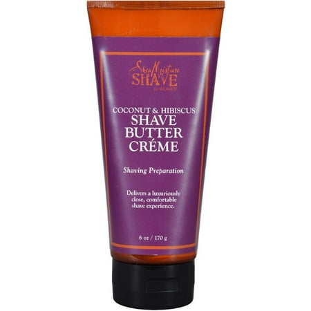 Body Essentials Shave Cream - Sundial Brands Shea Moisture Shave for Women Shave Butter Creme, 6 oz