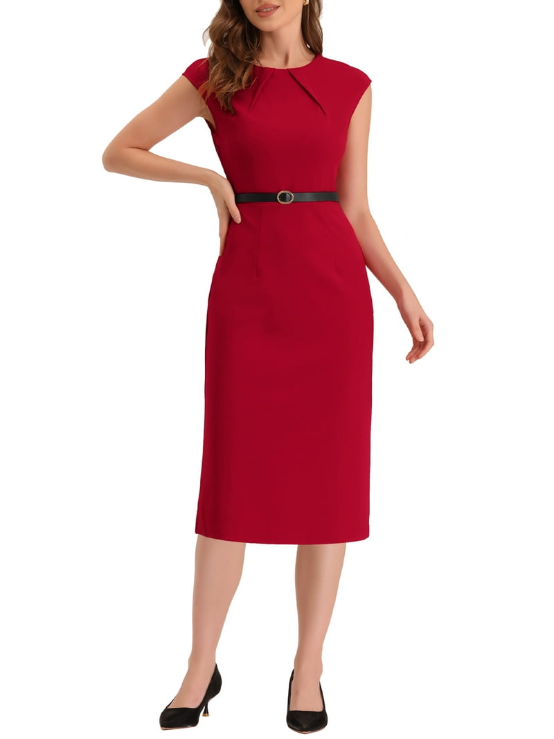 red sheath dress for work [Copy]The Halo