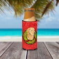 thumbnail image 3 of Golden Retriever Cristmas Wreath Ultra Hugger for slim cans, 3 of 6