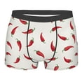 thumbnail image 5 of Uemuo Chili Pattern Men's Boxer Briefs,Trunk Anti-Chafing,Comfortable, Durable, and Stylish Underwear-XX-Large, 5 of 9