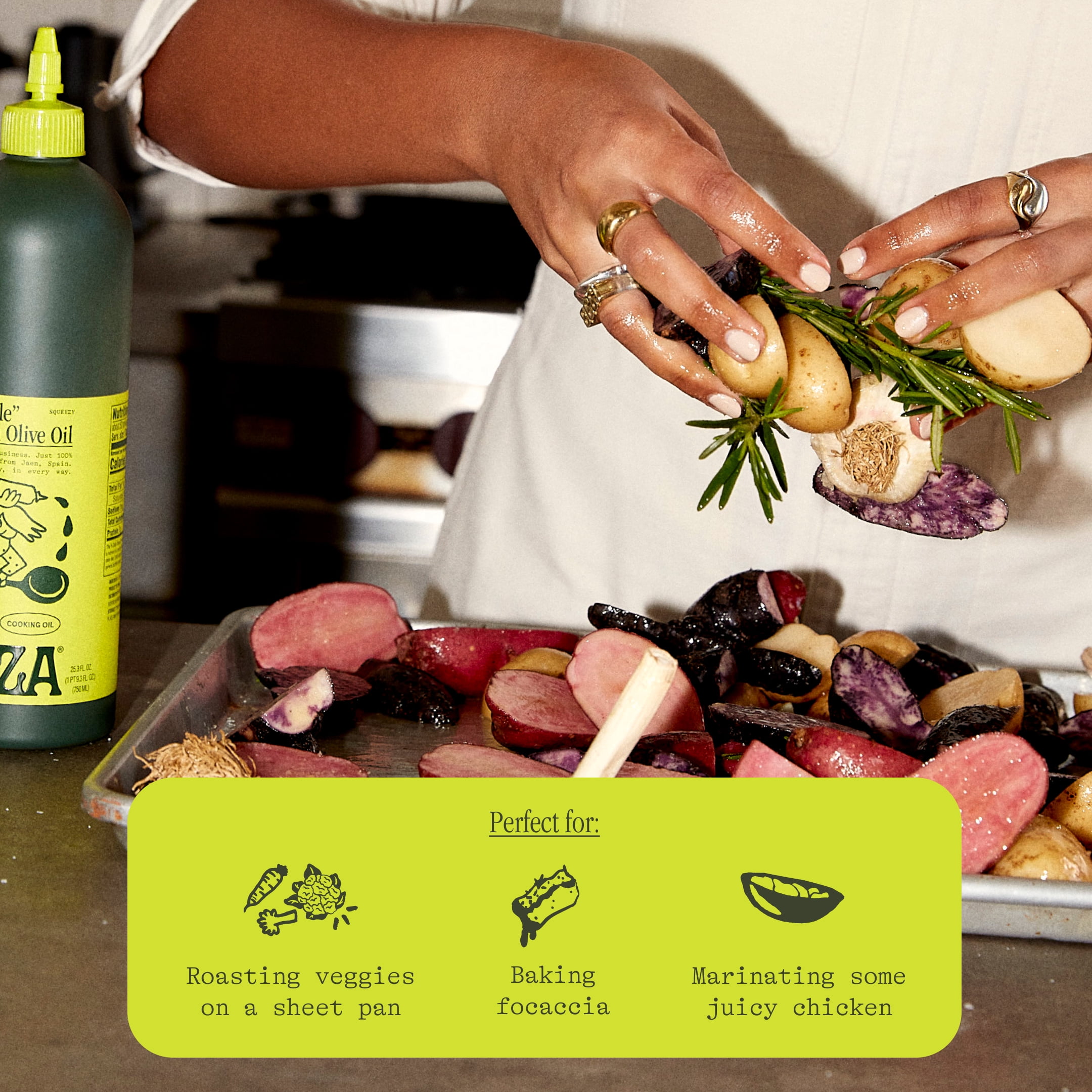 Graza Sizzle Extra Virgin Olive Cooking Oil, 25.4 fl oz