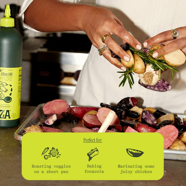 Graza Sizzle Extra Virgin Olive Cooking Oil, 25.4 fl oz - Walmart.com