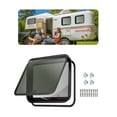 thumbnail image 1 of VEVOR Exit RV Window 30" W x 22" H Emergency Push Out Window W/ Screen & Ring, 1 of 9
