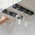 thumbnail image 4 of Less Than 5 Wine Rack Decoration Living Room Kitchen Punch Goblet Wine Glass Hanging Rack Upside Down Drain Household Red Wine Glass Hanging Rack, 4 of 9