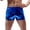 Blue, variant on Njagoc3 Mens Satin Swim Briefs, Shiny Finish, Stretch Fit for Summer Pool Days & Beach Lounging