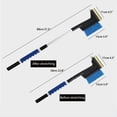 thumbnail image 6 of Compact Windshield Ice Scraper with Stainless Steel Reinforced Blade, Ergonomic Curved Handle Anti-Slip Snow Removal Tool for Car Window, Portable Glove Box Auto De-Icer Accessory, 6 of 9