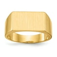 thumbnail image 1 of 14K Yellow Gold Men's Signet Ring, 1 of 5