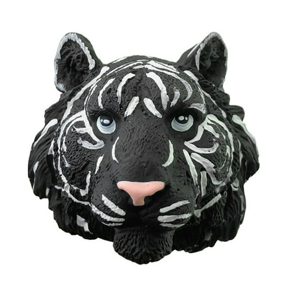 HUONA Tiger Car Perfume Clip Vent Diffuser Clip Tiger Statue Personalized Car Decoration Clip Air Freshener Black
