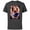 Charcoal, variant on Studios The Marvels Captain Marvel Carol Cosmic Power - Short Sleeve Cotton T-Shirt for Adults - Customized-Black