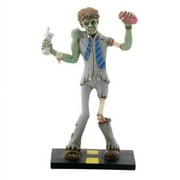 Walking Dead Zombie Wall Street Executive Business Man Collectible Statue Figu...