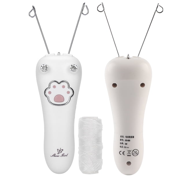 Depilación Facial Para Mujeres, Depiladora Eléctrica De Hilo De Algodón, Dispositivo De Depilación Corporal, Herramienta De Eliminación Física, Afeitadora De Depilación
