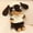 A yellow, variant on Soft Plush Dachshund 15.7 in A B C D Styles with Blue Yellow Orange Outfits Cute Stuffed Animal Decor Gift for Little Adventurers